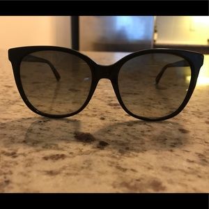 Black Gucci sunglasses
